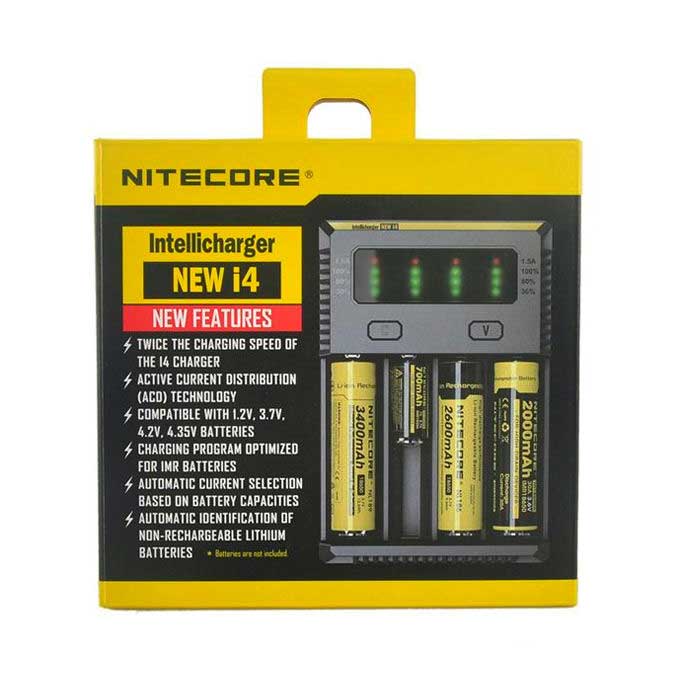 Nitecore New I4 charger/Nitecore smart universal battery charger