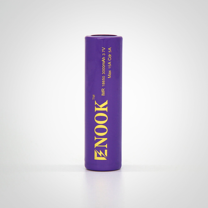 Best selling original Enook 18650 3000mAh 15A rechargeable battery 3.7V 18650 lithium battery good for flashlight and power bank